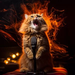 Cats Fire: Purring Flame Melody - Isochronic Tones Brainwave Entrainment