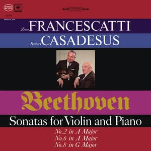 Beethoven: Violin Sonatas 2, 6 & 8 - Ludwig van Beethoven