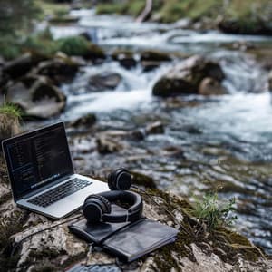 River Focus Flow: Study Water Sounds - Classical Music For Work