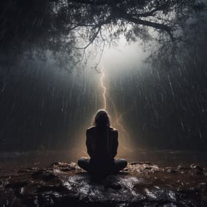 Resonancia Tranquila: Relajante Armonía Del Trueno - Santuario de Música de Limpieza de Chakras