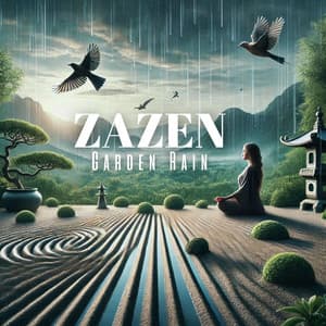 Zazen Garden Rain: Meditative Atmosphere - Guided Meditation