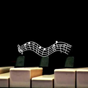 Serenade of Silence: Soothing Piano Echoes - Quiet Night Piano