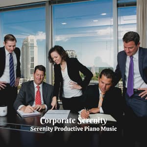 Corporate Serenity: Productive Piano Music - Delta Pure Waves
