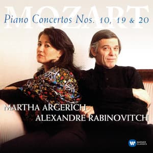 Mozart: Pianos Concertos Nos 10, 19 & 20 - Wolfgang Amadeus Mozart