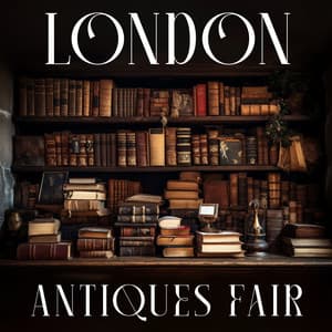 London Antiques Fair: Old Library Piano Jazz, Bookshop Autumn Atmosphere - Piano Lounge Club