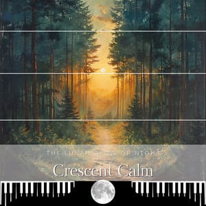 Crescent Calm: The Lunar Glow of Night - Earth Frequencies 432 Hz
