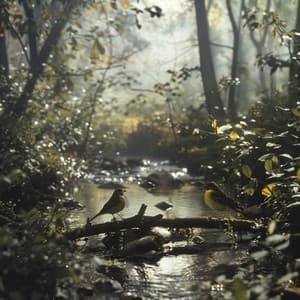 Relaxing Binaural Nature: Birds and Creek Sounds - Peaceful Relaxing