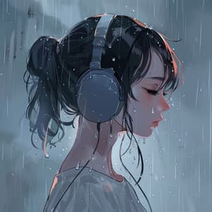 Rhythmic Rain: Music for Cloudy Skies - Aurora Beach