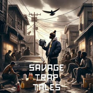 Savage Trap Tales: Hustle and Flow - Power Walking Music Club