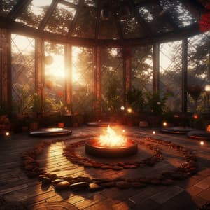 Flame Stillness: Fire Meditation Aria - The Noise Project