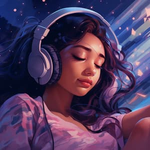 Sueño Tranquilo De La Lluvia: Melodías Nocturnas Tranquilas - Noche Nublada