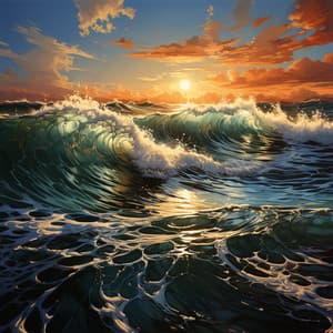 Ecos Del Océano: Sinfonía De Las Aguas Profundas - Felicidad de la música ambiental