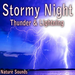 Stormy Night: Thunder and Lightning - Nature Soundscape