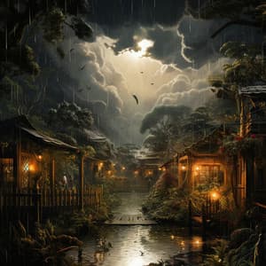 Sinfonía De Relajación Lluviosa: Interludio Del Abrazo Del Agua - Terapia de naturaleza