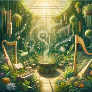 Botanical Harmonics: Plant Whispering Melodies - Calm Nature Oasis