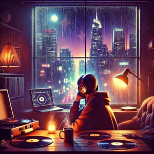 The Stars in the Night - Lofi Tape Music