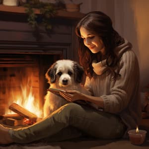 Fire's Soothing Melodies: Pets Music - The Connected Mind