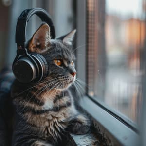 Lofi Cat Vibes: Soft Feline Harmonies - Calm Lofi Music