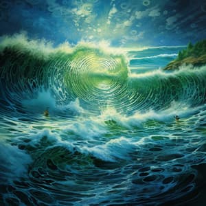 Melodic Oceanic Symphony: Harmonies of Music and Waves - Jungle Sounds