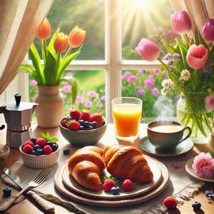 Spring Breakfast: Work & Home - Instrumental Lounge Jazz
