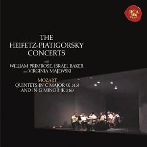 Mozart: String Quintets No. 3 in C Major, K. 515 & No. 4 in G Minor, K. 516 - Wolfgang Amadeus Mozart