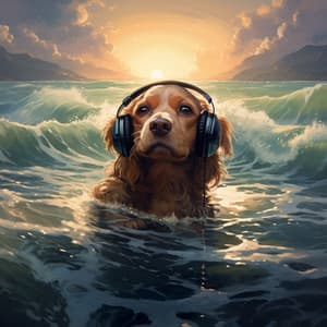 Ocean Walks: Dog Relaxing Vibes - Dog Music Waves