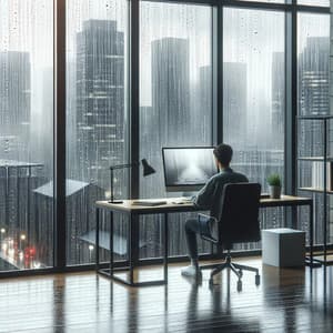 Study Sprinkles: Rain Music for Focus - Neural Oscillations Alpha Sounds