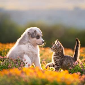 Música Suave Para Aliviar El Estrés De Las Mascotas - Feliz domingo por la mañana música