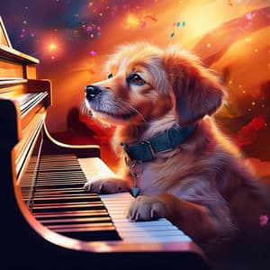 Dogs' Piano Tunes: Gentle Melodies - Romantic Piano for Reading