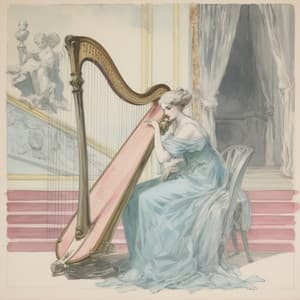 Calmisphere Fantasia Tapestry - Classical Harp Music