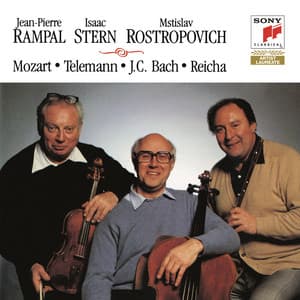 Flute Music by Mozart, Telemann, J.C. Bach & Rostropovich - Jean-Pierre Rampal
