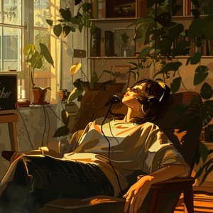 Calm Lofi Relaxation: Harmonic Escape Flow - Focused Lofi Moments