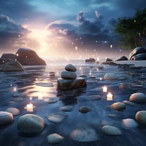 Oceanic Harmonies: Music for Deep Meditation - Sleeping Ocean Waves