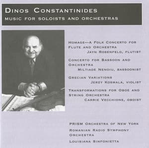 Music for Soloists and Orchestras - Dinos Constantinides