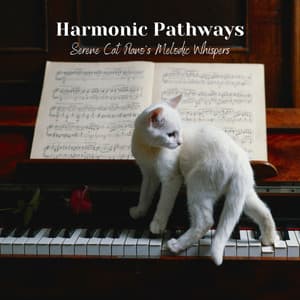 Harmonic Pathways: Serene Cat Piano's Melodic Whispers - Relaxing Instrumental Jazz Academy