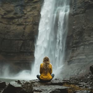 Meditación Junto Al Río: Melodías Binaurales - Ruido Blanco Para Meditación Profunda