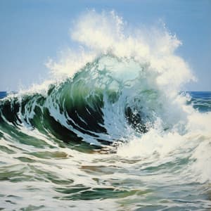 Serenidad Junto Al Mar: Olas Tranquilas - Laboratorio de la Naturaleza