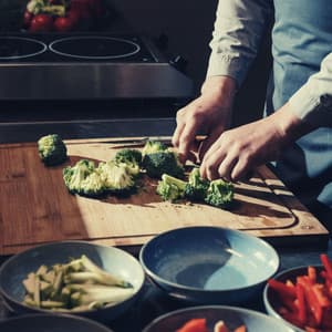 Wicked Music for Baking Together - No Drums Jazz - Calm Acoustic Cafe Music