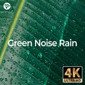 4k Green Noise Rain - Weißes Rauschen Forschung