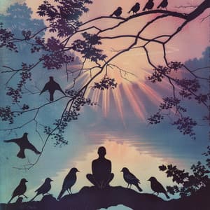 Birds and Binaural: Meditation Echoes - 80 88 Hz - Balanced Mindful Meditations