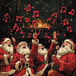 Yule Log Glow: Fireside Carols - Ultimate Music Academy