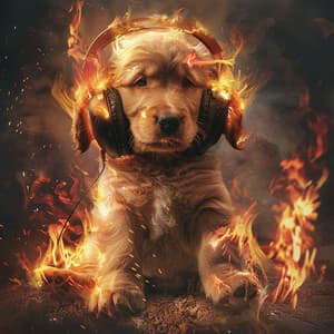 Warmth and Wags: Fire Music for Dogs - Dog Music Library