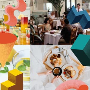 Backdrop for Enjoying Lunch - Soprano Sax Solo - Smooth Jazz Jams