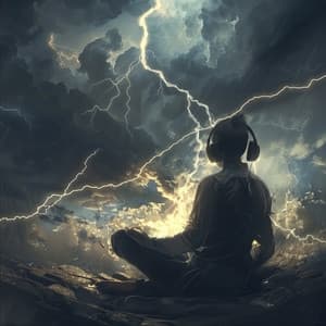 Relaxation Thunder: Smooth Serenity Flow - Relaxed Minds