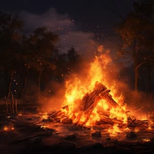 Fire Massage Meditation: Soothing Warm Tones - Energy Orbiting