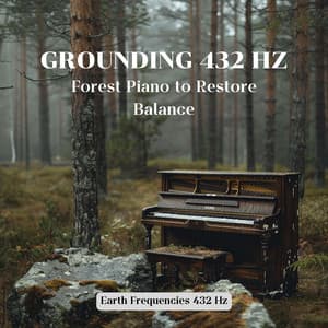 Grounding 432 Hz Forest Piano to Restore Balance - Earth Frequencies 432 Hz