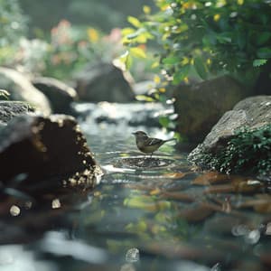 Binaural Nature Retreat: Creek and Birds Meditation Soundscape - Follow the Breath Meditations
