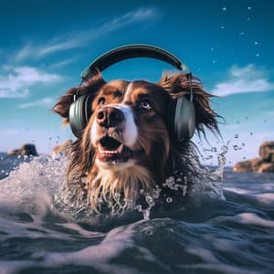 Dogs Ocean: Playful Bark Cadence - Monorie
