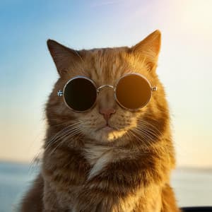 Hip Hop Para Gatos: Ritmos Relajantes Para La Relajación Felina - Sabor dulce