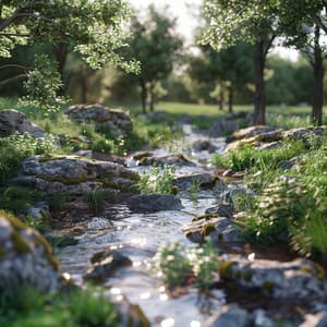 River's Calm Quiet Sounds for Restful Sleep - Soothing Music for Sleep